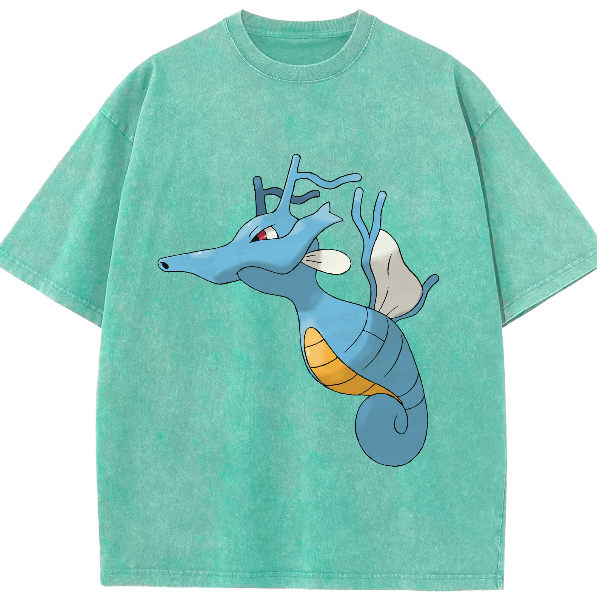 （画像用） ポケットモンスター Pokémon 綿100% ヴィンテージ風 半袖Tシャツ（フロントプリント）